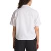 Vans Mcmillan Square Neck Single-Breasted Fitted Short Sleeve Shirt Women Tops Oatmeal VN000F742N1