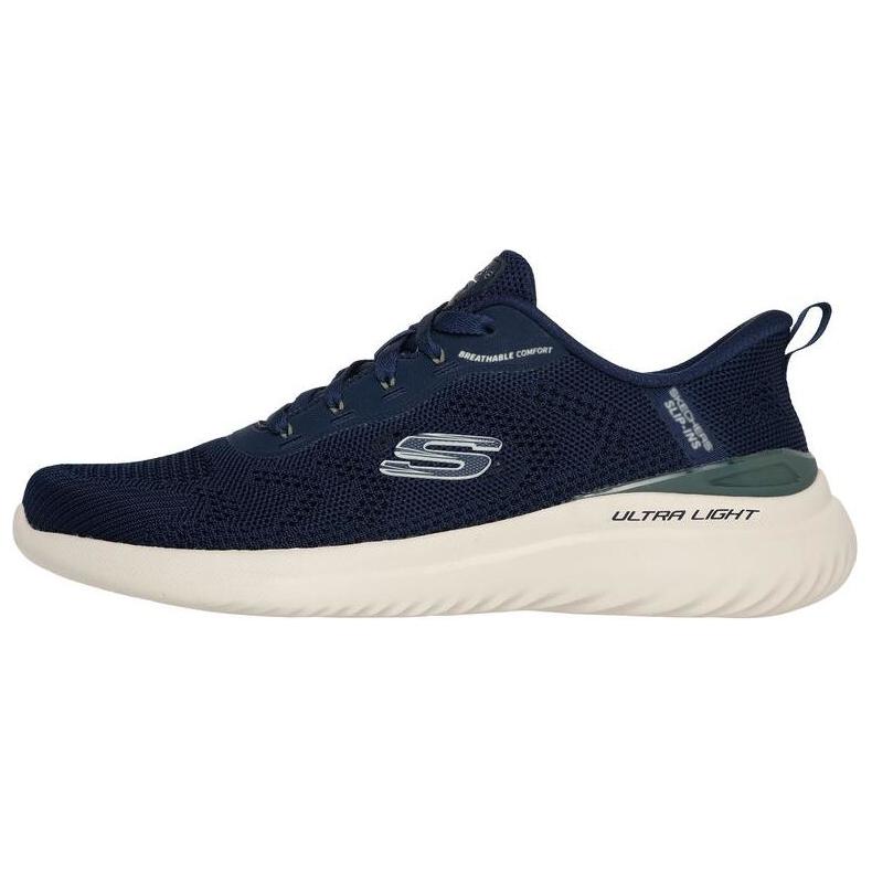 Skechers Slip-Ons Comfortable Versatile Low-Top Casual Shoes Men sneakers Navy-Blue 233031-NVGR 42