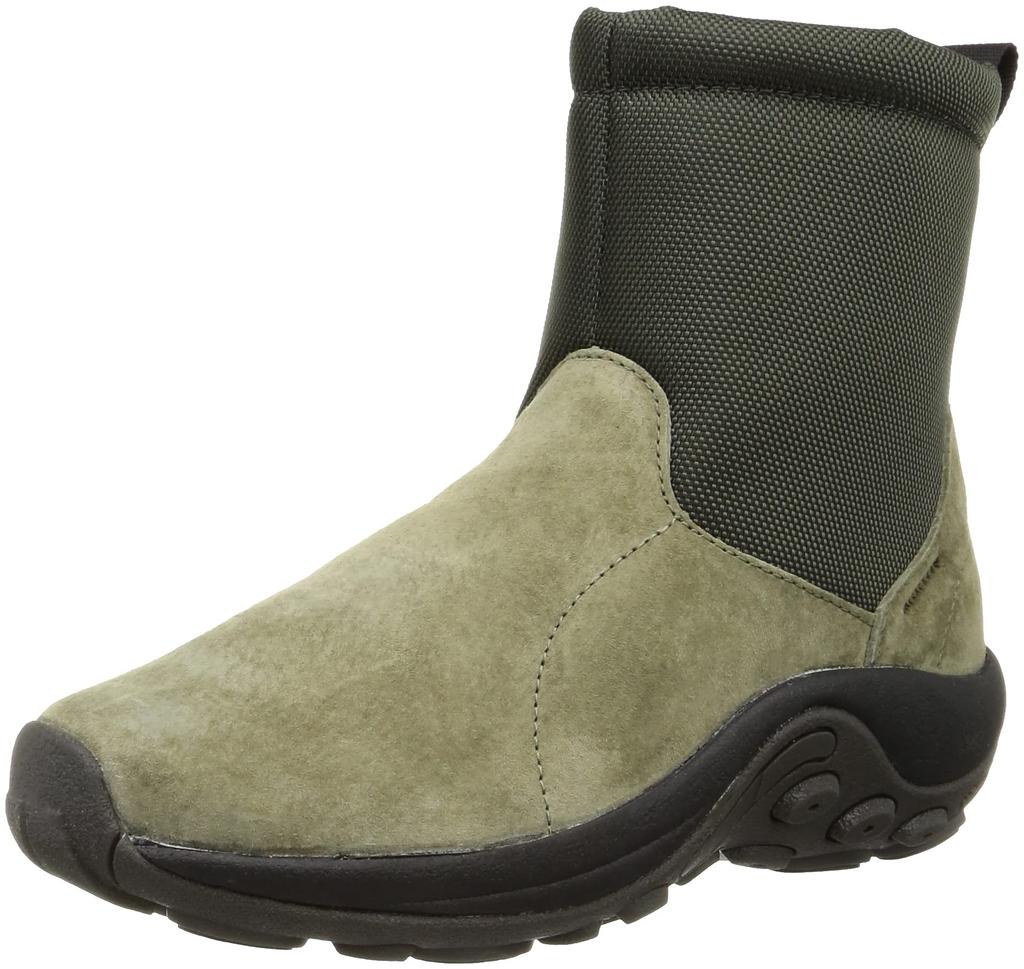 Merrell Winter Jungle Mid Zip Polar Waterproof Size cm Boots, Ice+ Olive, 23.0