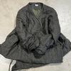 Johnature Damen Chinesischer Stil Gürtel Wintermäntel Einfarbig Langärmlig V-Ausschnitt Vintage Warm Damenmäntel
