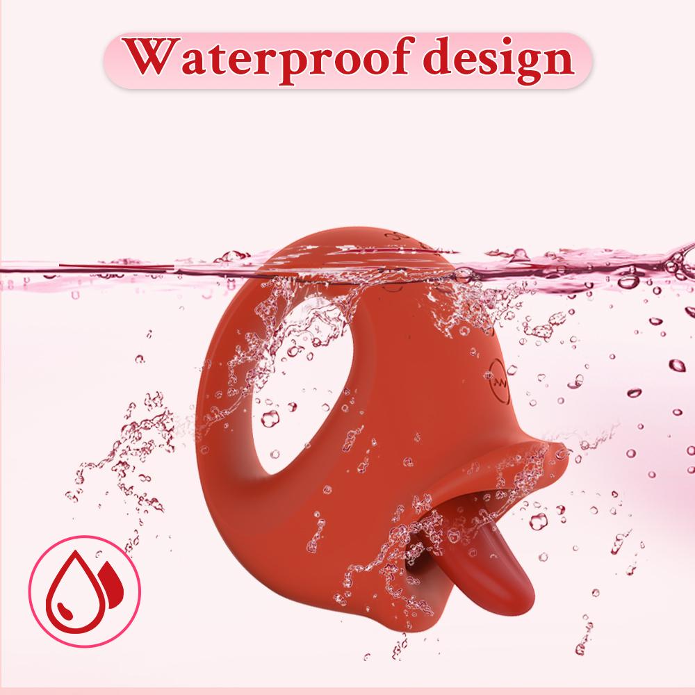 Female Tongue Sex Toys Masturbator Goods Clitoris Stimulator Nipple Licking Massager Tongue Vibrator Erotic Machine Sex Toy for Woman