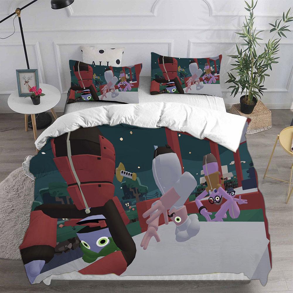 Game Yeeps: Hide and Seek Bedding Sets Bed Cover Comforter Duvet Cover Pillow Case 2-3 Pieces Sets Kids Adult Bedroom Decoration