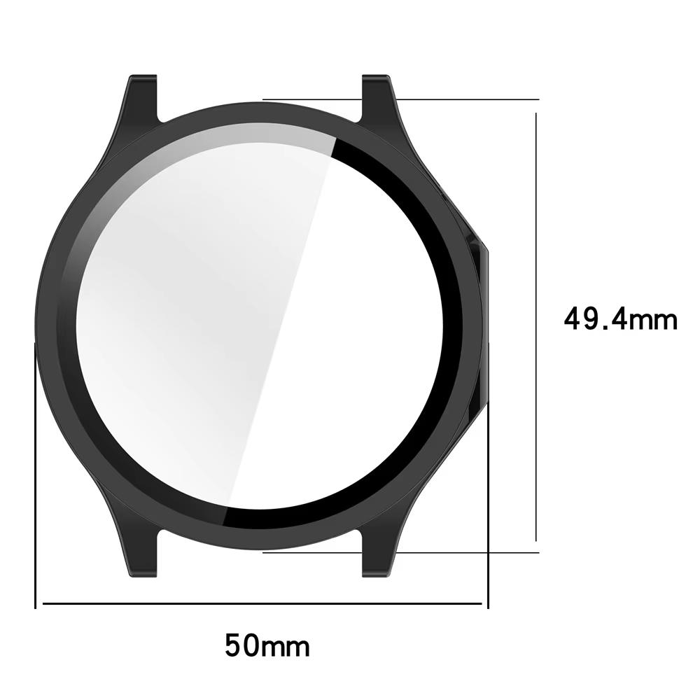 Tempered Glass+Case For OPPO Watch X3 Anti-scratch Screen Protector PC Protective Bumper For Oneplus Watch 4/OPPO X3 Accessories