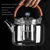 Large Capacity Heat-Resistant Glass Teapot