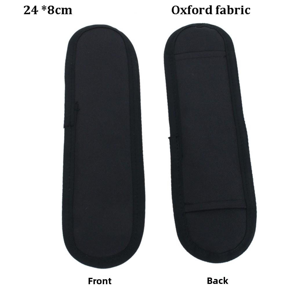 New Detachable Breathable Shoulder Strap Pad Decompression Black Outdoor Non Slip Cushion Shoulder Strap Pad