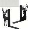 Cute Cat Bookend Decorative Book Stopper Reading Enthusiast Metal Bookend  Bookshelf
