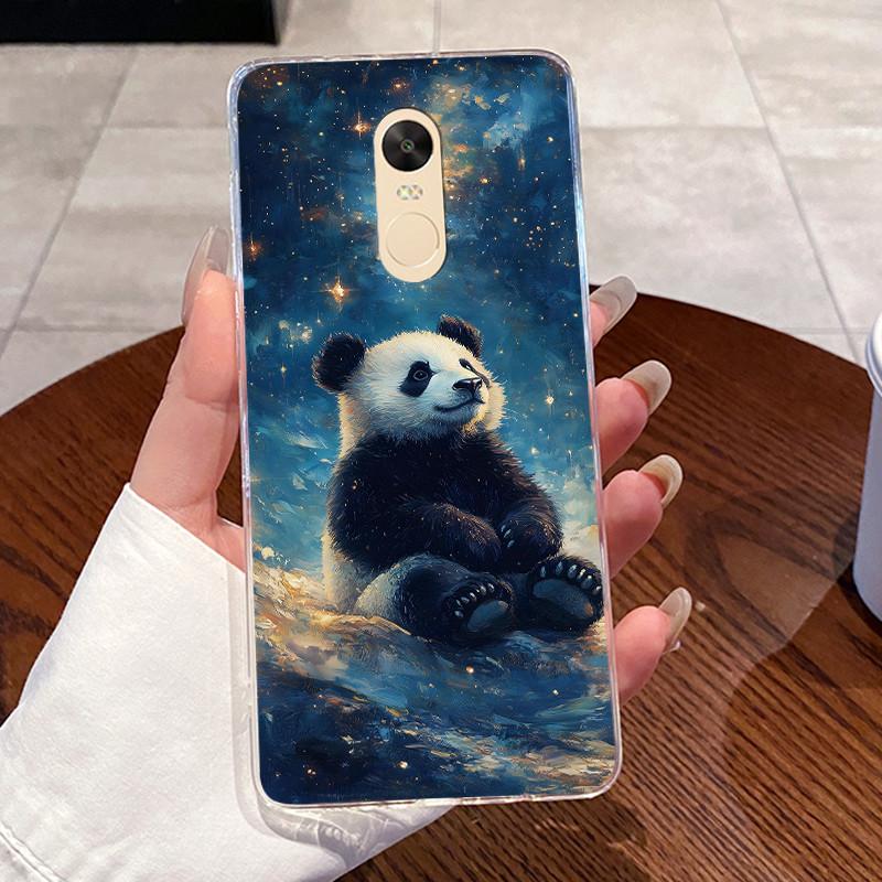 Casing For Xiaomi Redmi Note 4 Note 4x Capa Coque Clear Silicone Jelly Soft TPU Back Cover Cute Rabbit Cat Dinasaur Phone Case