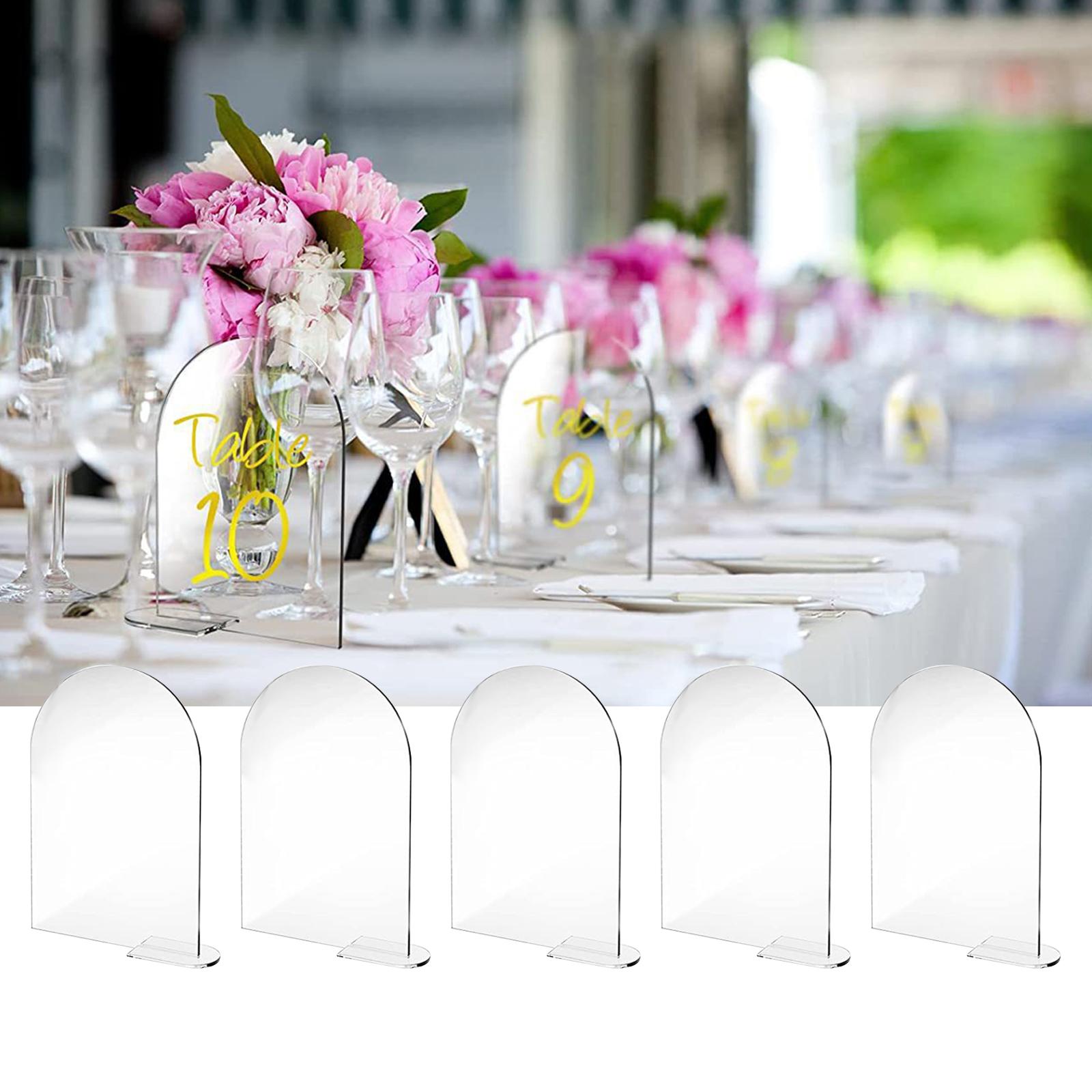 Премиальные акриловые подставки для номеров столов для мероприятий и праздников