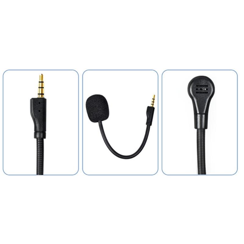 3.5mm Game Mic Plug-in Headphone Accessories for Arctis 1 1.0 One Headphones Gaming Microphone Headset