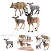 Childs Science Learning Jungle Animal Pvc Toy With Realistic Antelope For Classroom Display