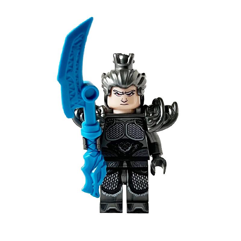 Ninja Warrior Superhero Doll With Weapon Single Building Block Assembly Toy