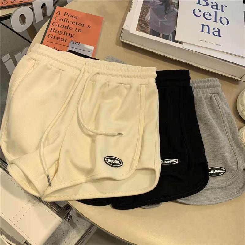 Women's Summer Korean Style Unisex Loose Slimming Shorts - Casual Wide Leg Sports Pants