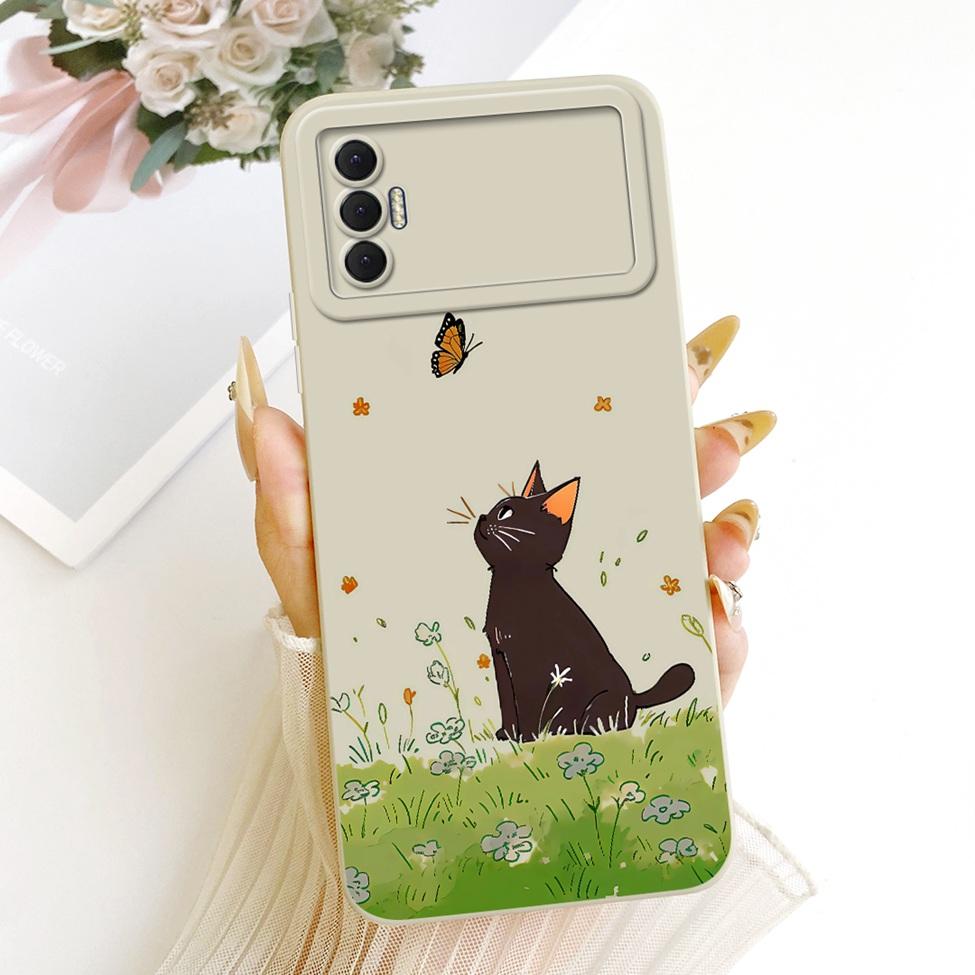 Casing For Tecno Spark 8P Cover Fashion Cartoon Cute Funny Painted Silicone Phone Case KG7H KG7 KG7n