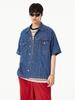 Studio Tomboy [Men] Denim Trucker Shacket_Blue 9155213551