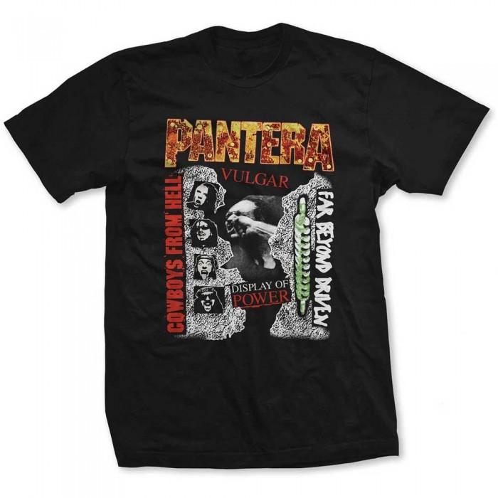 Pantera Unisex Adult 3 Albums Cotton T-Shirt