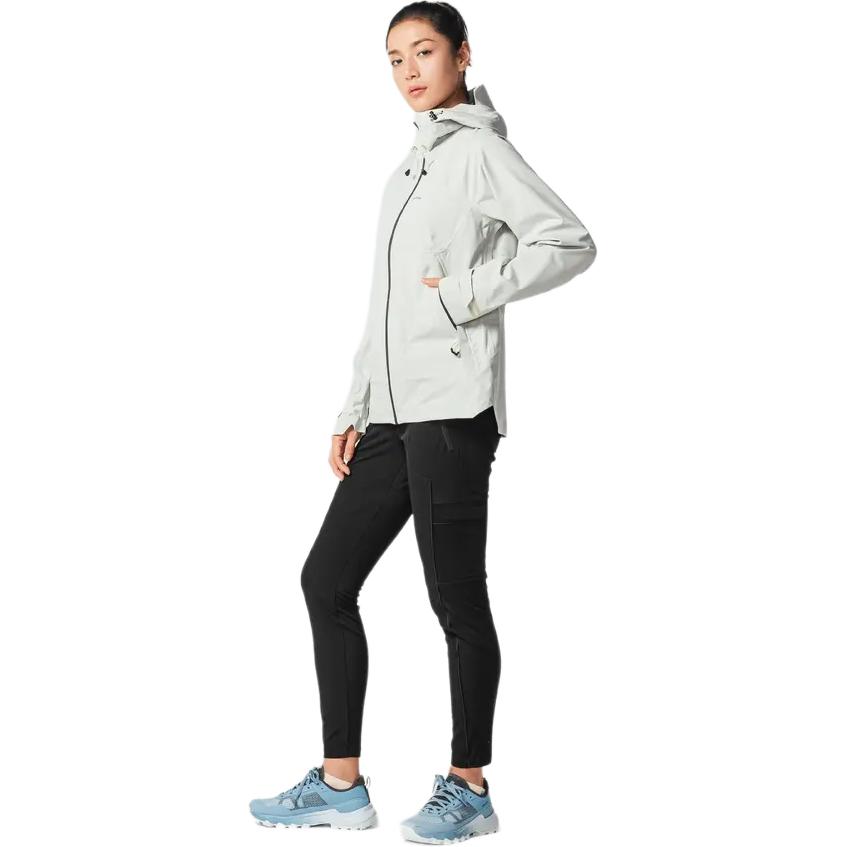 DECATHLON MH500 Waterproof and Windproof Hiking Ice Climbing Jacket Women's Moon Rock Grey
