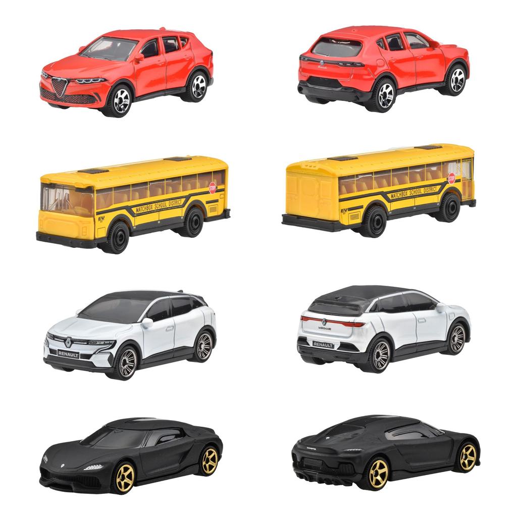 Matchbox Basic Car D Assortment Autíčka, hračky s autíčky, mini auta, 24 autíček, výprodej, pro děti od 3 let, multi 98CD-30782