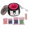 500cc Wax Warmer Set 100W High Power Black Wax Hair Removal Warmer for Makeup 100‑240V UK Plug