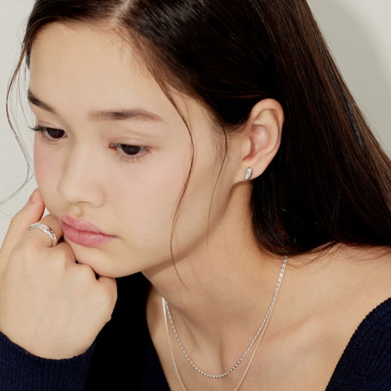 Murmur [925silver]Chic Egg Necklace