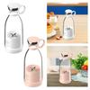 Electric Juicer Cup 380ml Fruit Portable Small Juice Maker Mini Blender for Travel