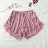 Plus Size Sea Island Silk Safety Shorts - Breathable, Anti-Exposure, Silky Lace Underwear for Young Girls