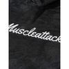 2026 Fall/Winter Embroidered Letter Top - Solid Color, Athletic, Casual Top