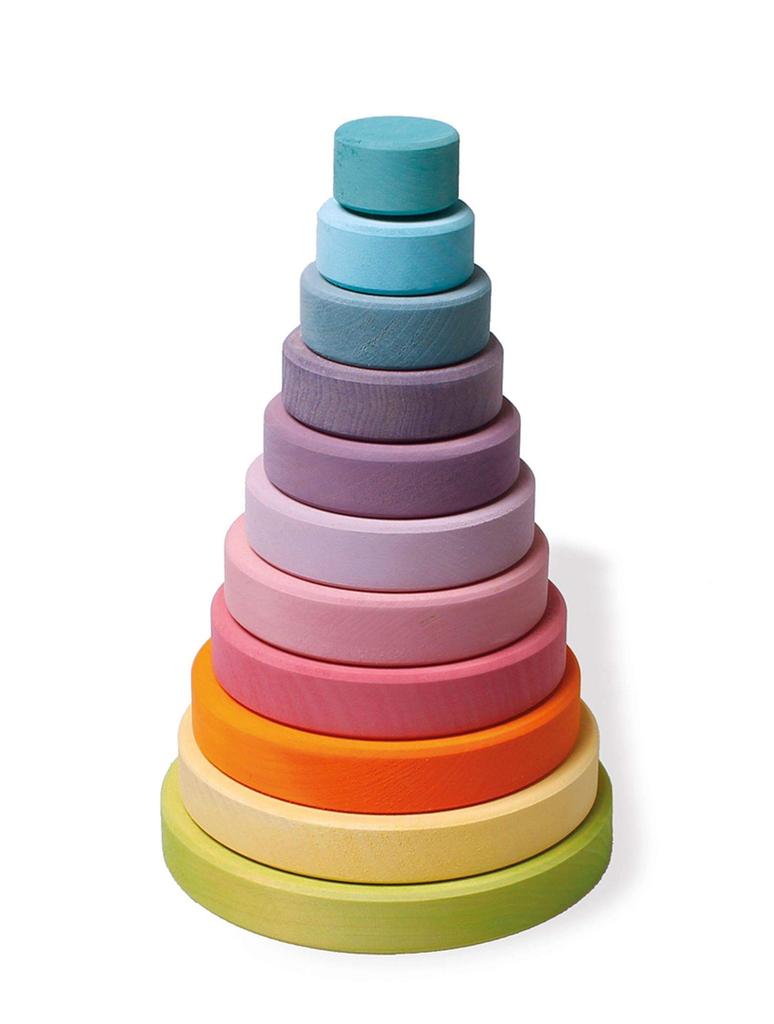 Grimm's Large Conical Stacking Tower, Pastel
