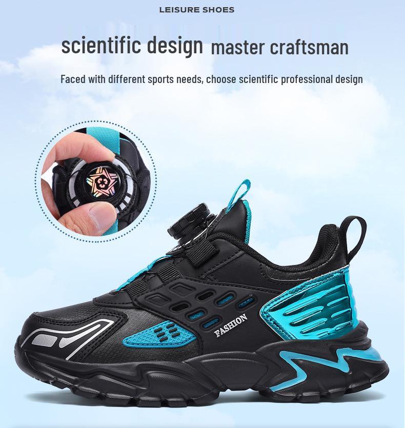 Boys' 2025 Autumn Mesh Running Shoes: Breathable, Lightweight & Comfortable Sneakers for Kids