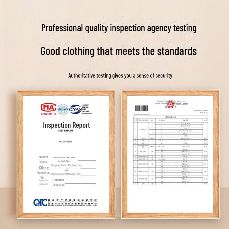 Women's Plus Velvet Thickened Windproof Straight Leg Sweatpants for Autumn and Winter