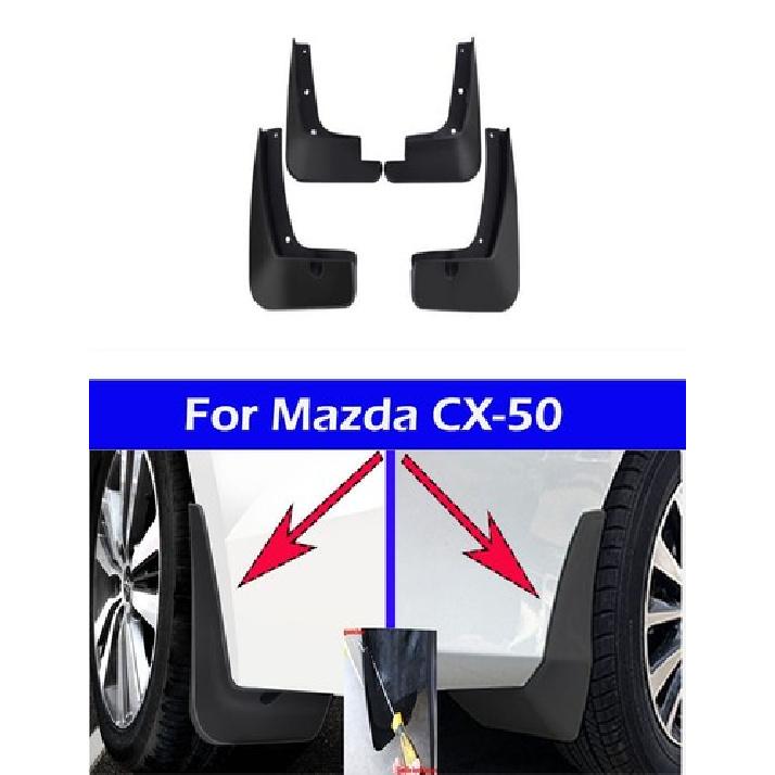 Four mudguards at the  front and rear of the car For Mazda CX-50 -2025