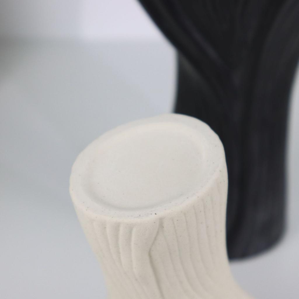 Nordic Minimalist Irregular Lotus Leaf Ceramic Vase Textured Glazed Flower Arrangement Vase Modern Home Table Decor Ornament