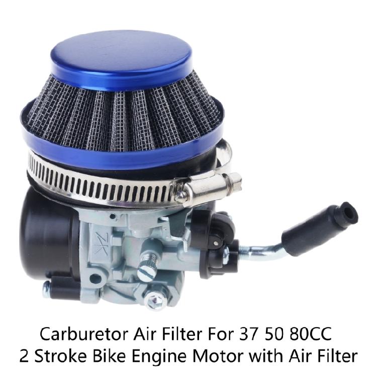 Trimmers Carburetor Air Filter for 37 50 80CC  Bike Engine Motor Adjust
