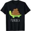 Unisexs Funny Turtle Lover TShirt Turtle Jokes Print Soft Round Neck Short Sleeve Casual Tee for Turtle Enthusiasts Humorous Gift