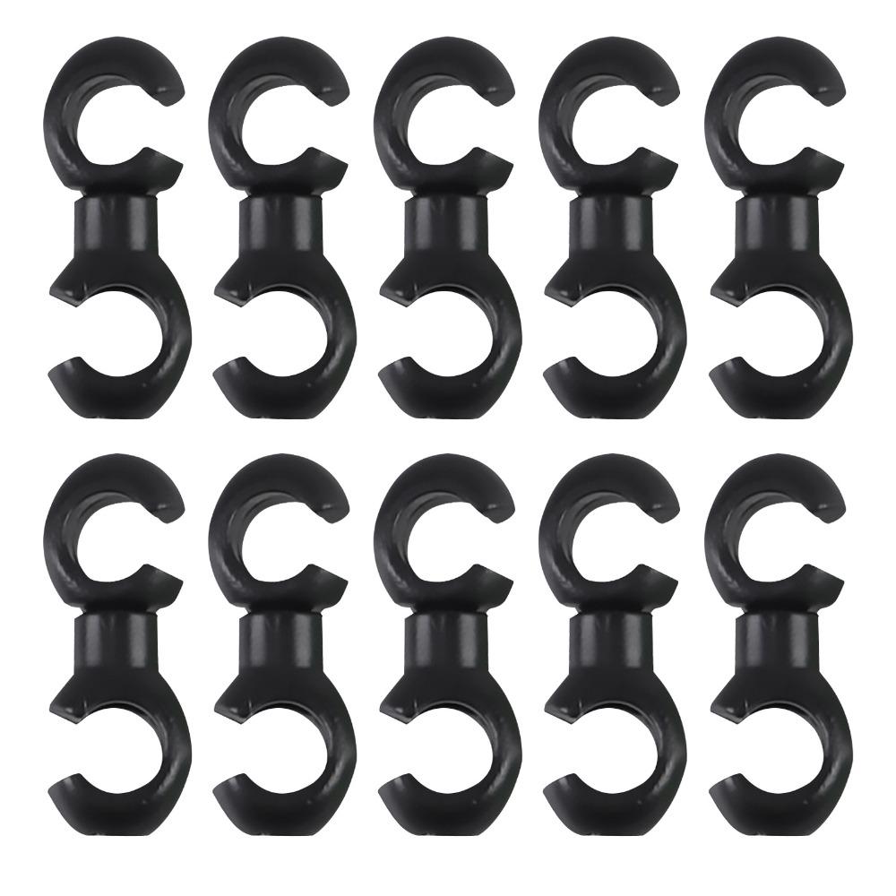 10pcs/Set Multi-Color Bike Cable Buckles  Brake/Derailleur/Hydraulic Line Tube