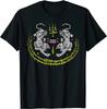 Muay Thai Zwillingslöwen Tattoo Kickboxen Fitnessstudio Training T-Shirt 100% Baumwolle Rundhals Kurzarm Freizeit Herren T-Shirt Größe S3XL