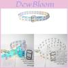 Transparent Hip Hop Belt For Women And Men With Metal Rivets And Punk Style