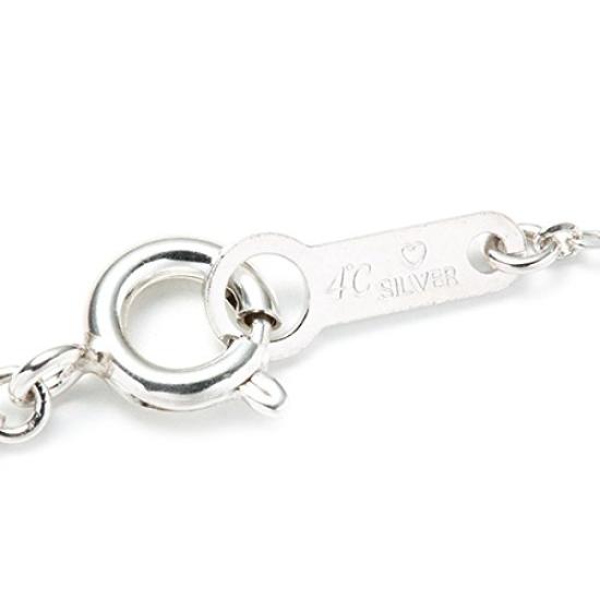 Gift Wrapped Open Heart Pendant Necklace with March 111614121809 [Set] 4℃ Women's Aquamarine, Birthstone,