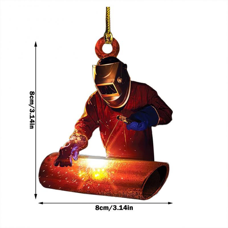 

Christmas Tree Pendants Perfect For Welders Festive Holiday Decor Highly Sought-after Personalized Christmas Ornaments