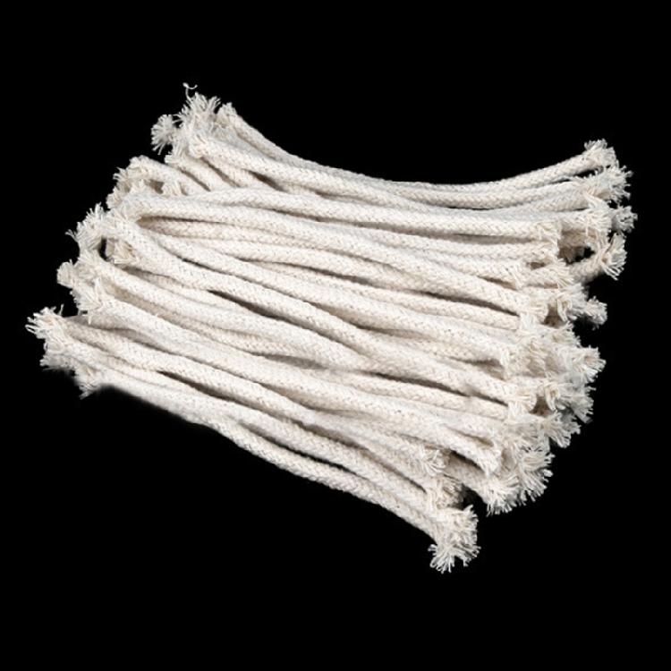 10 Stück Baumwolldocht für Öllampe, Kerosinlaternen und Öllichtlaternen Hitzebeständiger Öllampendocht, Kerzendocht