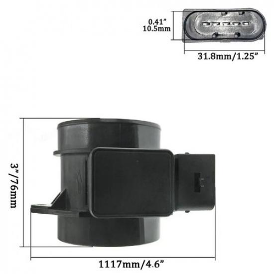 New MAF Mass Air Flow Sensor 28164-23700 for Optima Sportage Sonata Elantra