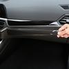 For BMW 3 Series G20 G28    LHD Car Styling Carbon Fiber Texture Center Dashboard Panel Passenger Side Cover Trim