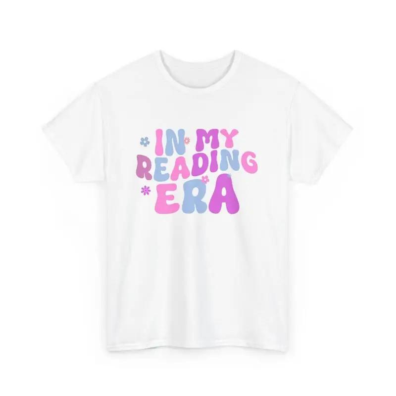 In My Reading Era T Shirt Retro Inspired Books Lover Cute Gift