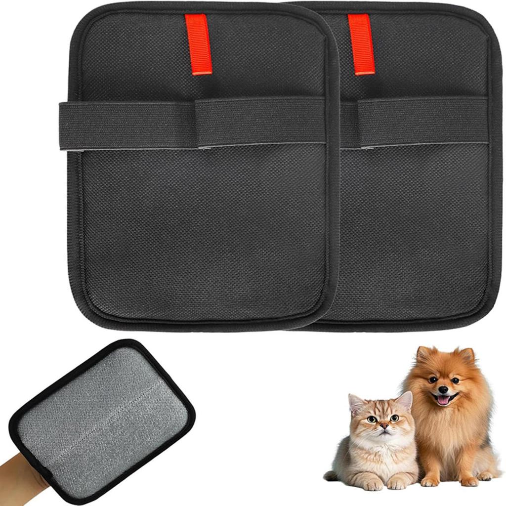 Removes Lint From Sofa Carpets Pet Fur Removal Glove Cat Hairs Grooming Brush Reusable Take Out From Clothes For Cleaning Remover Tools