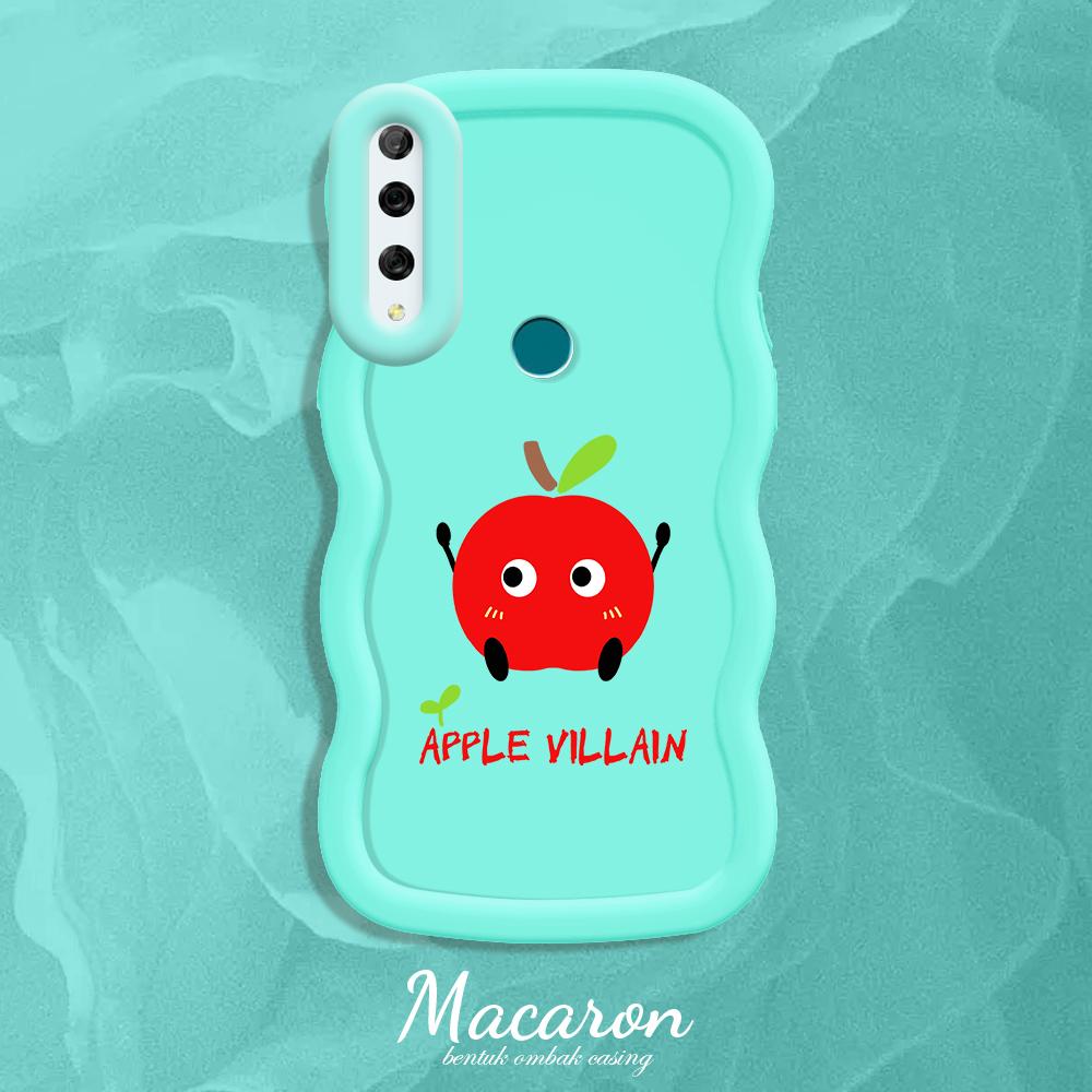 

Окрашенный узор Big Wave Edge Мягкий силиконовый материал Macaron чехол для телефона противоударный защитный резиновый чехол для iPhone Huawei Honor Infinix Tecno Tecno Pova 6 Neo синий