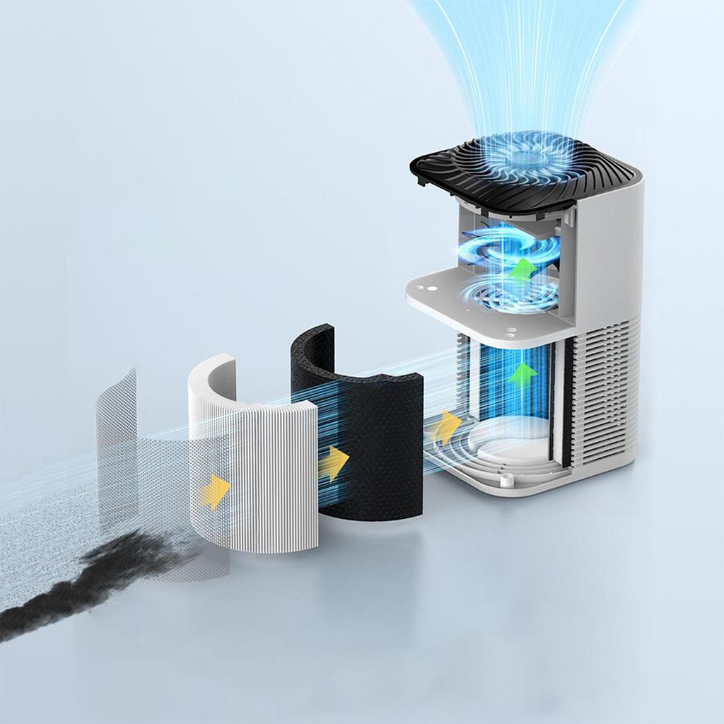 Desktop air purifier aromatherapy negative ion deodorization and formaldehyde removal