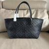 2024 Cross-border New Hand-knitted Women's Bag Large-capacity Commuting Tote All-matching Portable One-shoulder Underarm