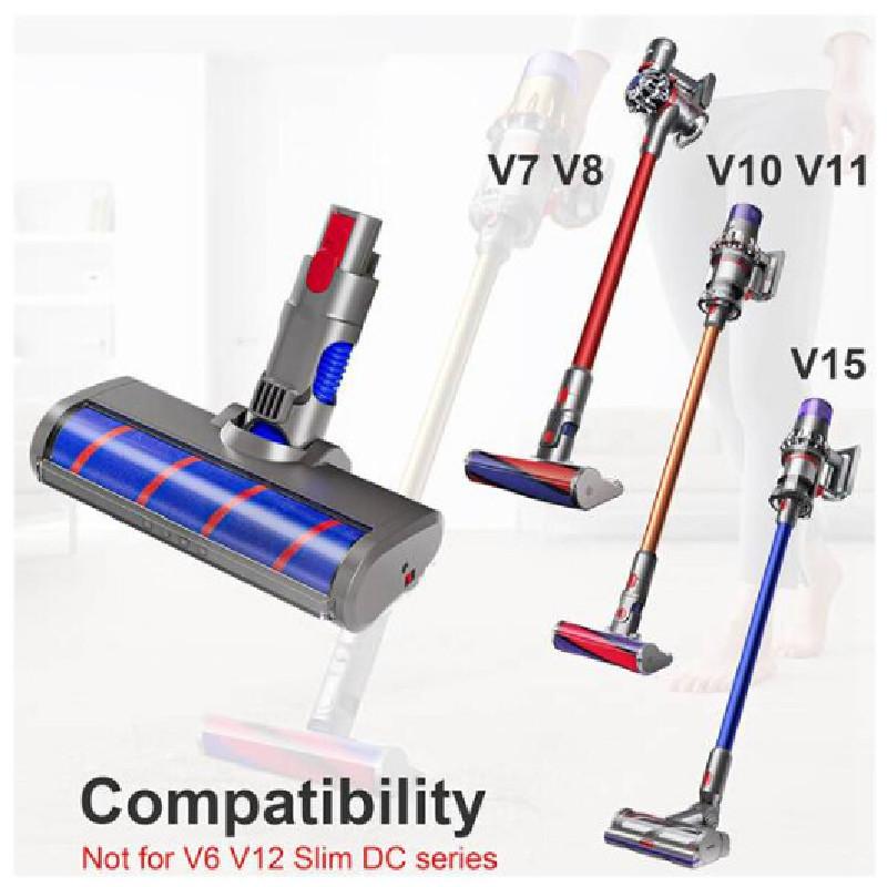 For V7 Dyson V8 V10 V11 V15 Vacuum Brush Head Accessories With Soft Plush