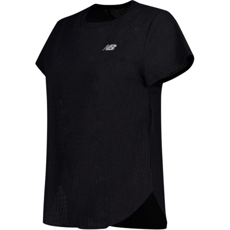 New Balance NB T Shirt Women s Black WT51227-BK L 165