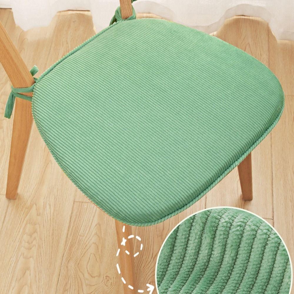 Solid Wood Chair Pads Thickened Sponge Cushion Fashion Chair Cushion  for Kitchen