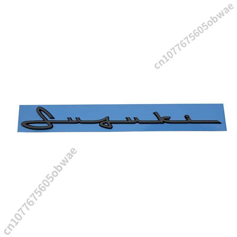 3D ABS Car Logo Rear Trunk Emblem Sticker Body Badge Decals Decoration For SUZUKI Grand Vitara Sx4 S-Cross Swift Alivio Jimmy